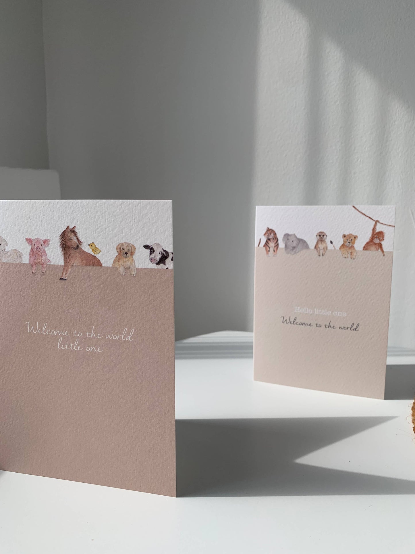 Little Roglets - Safari Welcome to the World Baby Card | New Baby Cards