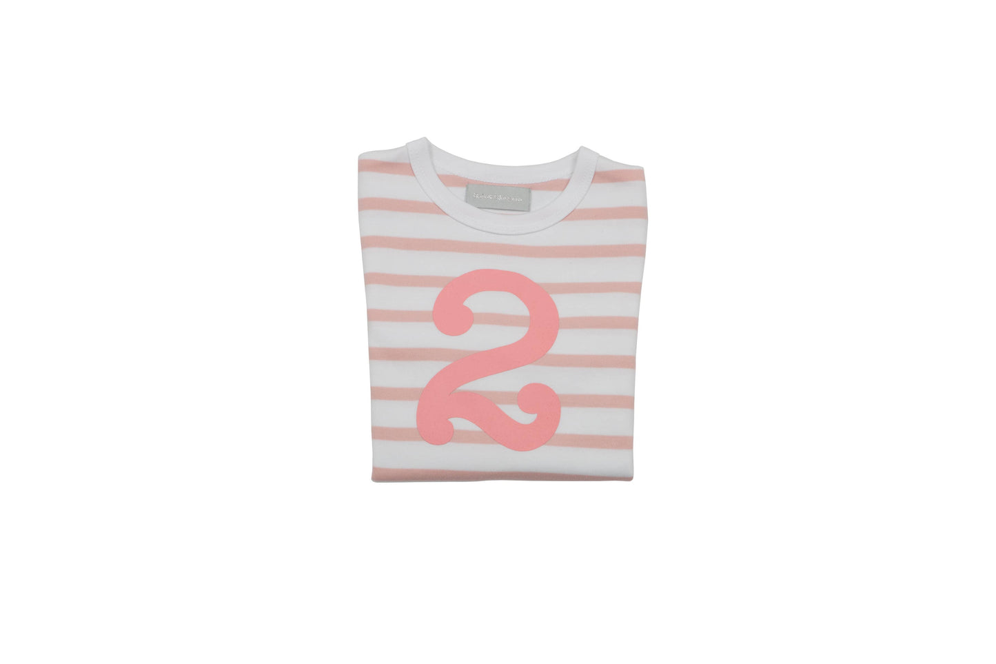 Bob & Blossom Dusty Pink & White Number 2 T-Shirt