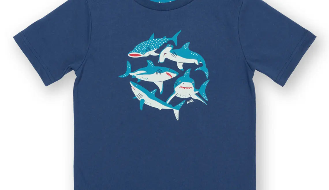 Kite Shark Seas T-shirt 3-6 Years