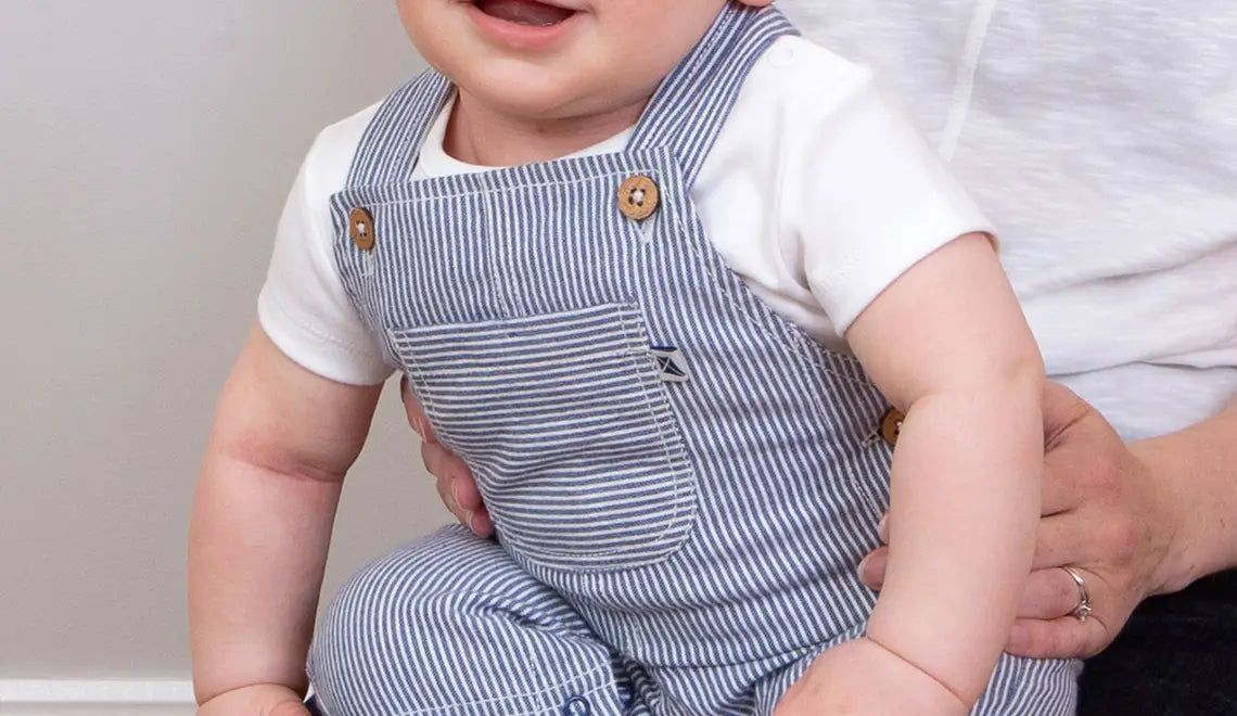 Kite Ticking Dungarees