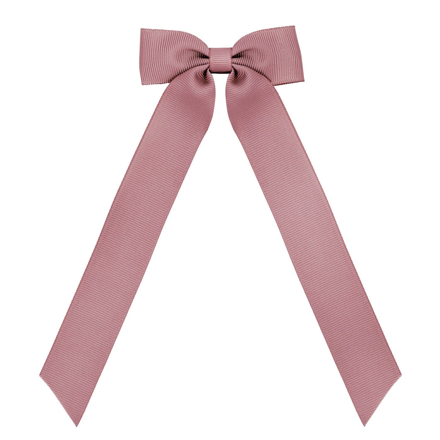 Verity Jones London - Medium Quartz Long Tail Grosgrain Hair Clip
