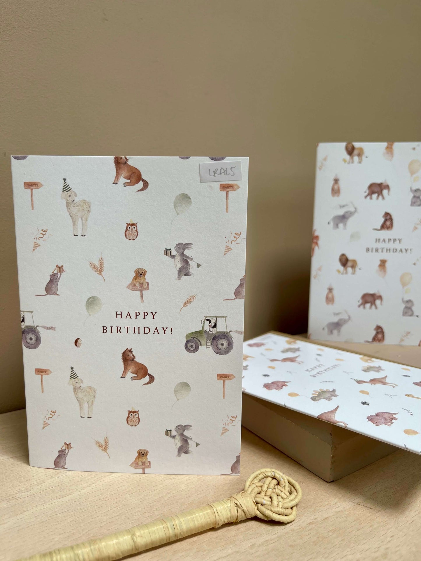 Little Roglets - Farmyard Birthday Card | Kids Birthday Card | Farm Card