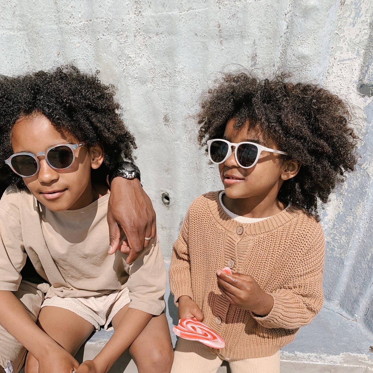 Leosun - Kids Polarized Sunglasses 5+ years - Easton - Faded Rainbow