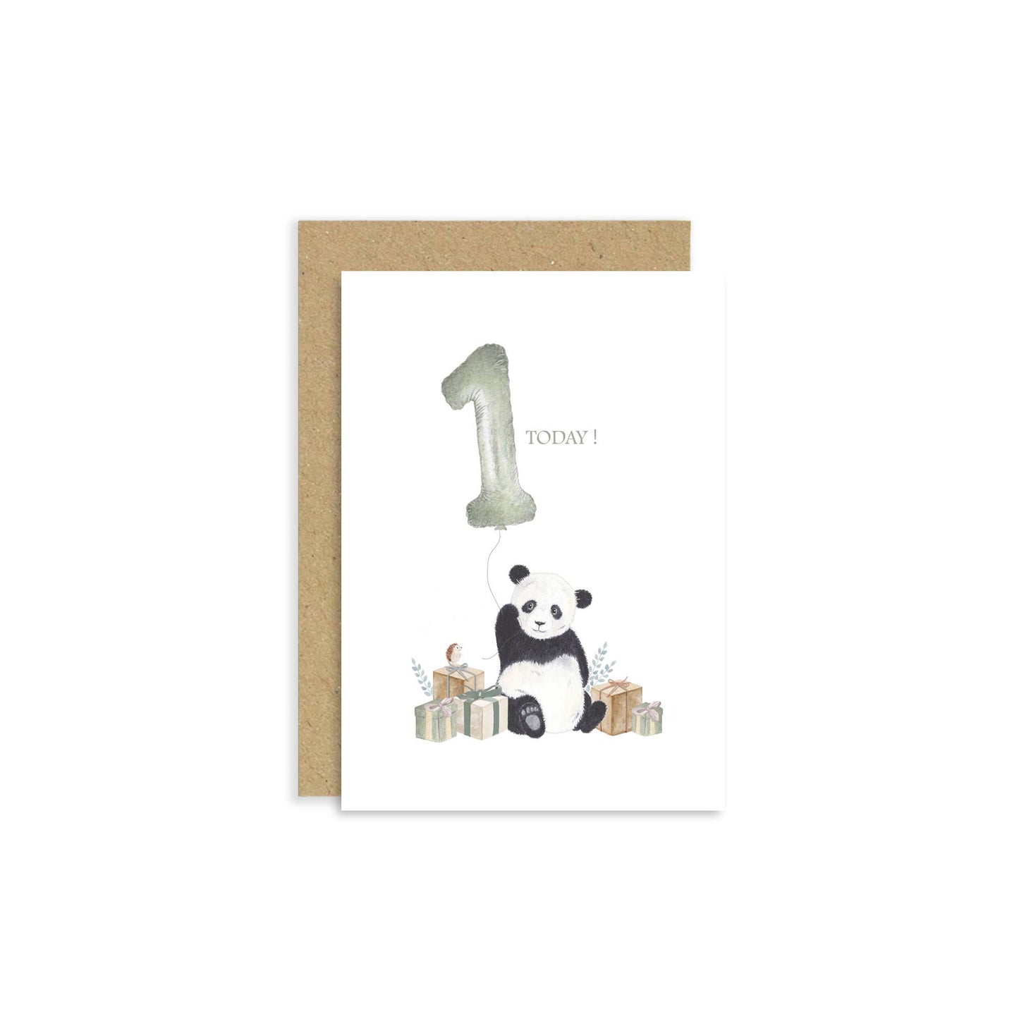 Little Roglets - Panda 1st Birthday Card | Special Age Birthday Cards