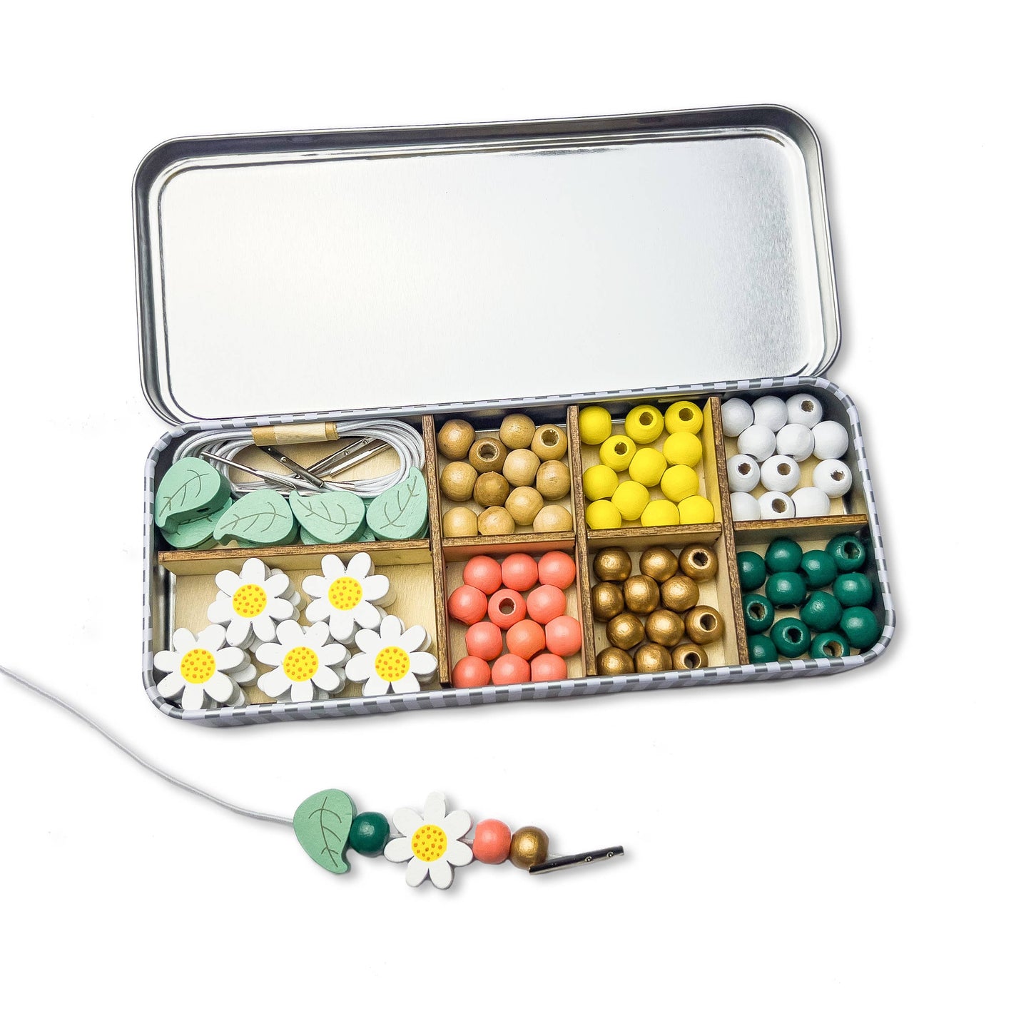 Cotton Twist - Daisy Bracelet Bead Kit