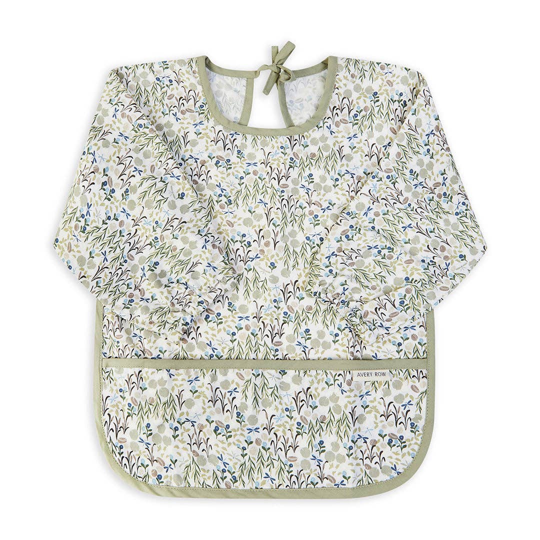Avery Row - Sleeved Bib - Riverbank - Organic Cotton