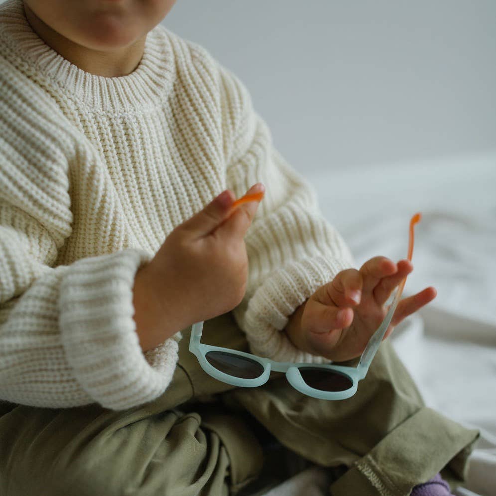 Leosun - Baby & Toddler Sunglasses 0 - 2 years | Blue Fade
