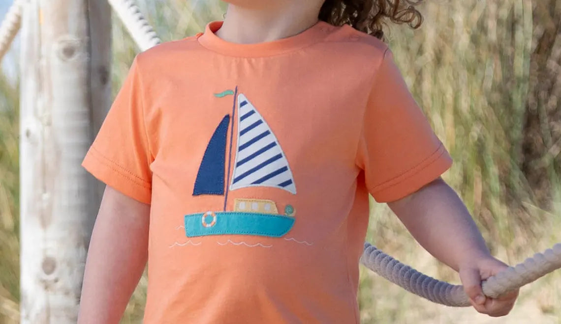 Kite Sailor Snail T-shirt 3-24 Months