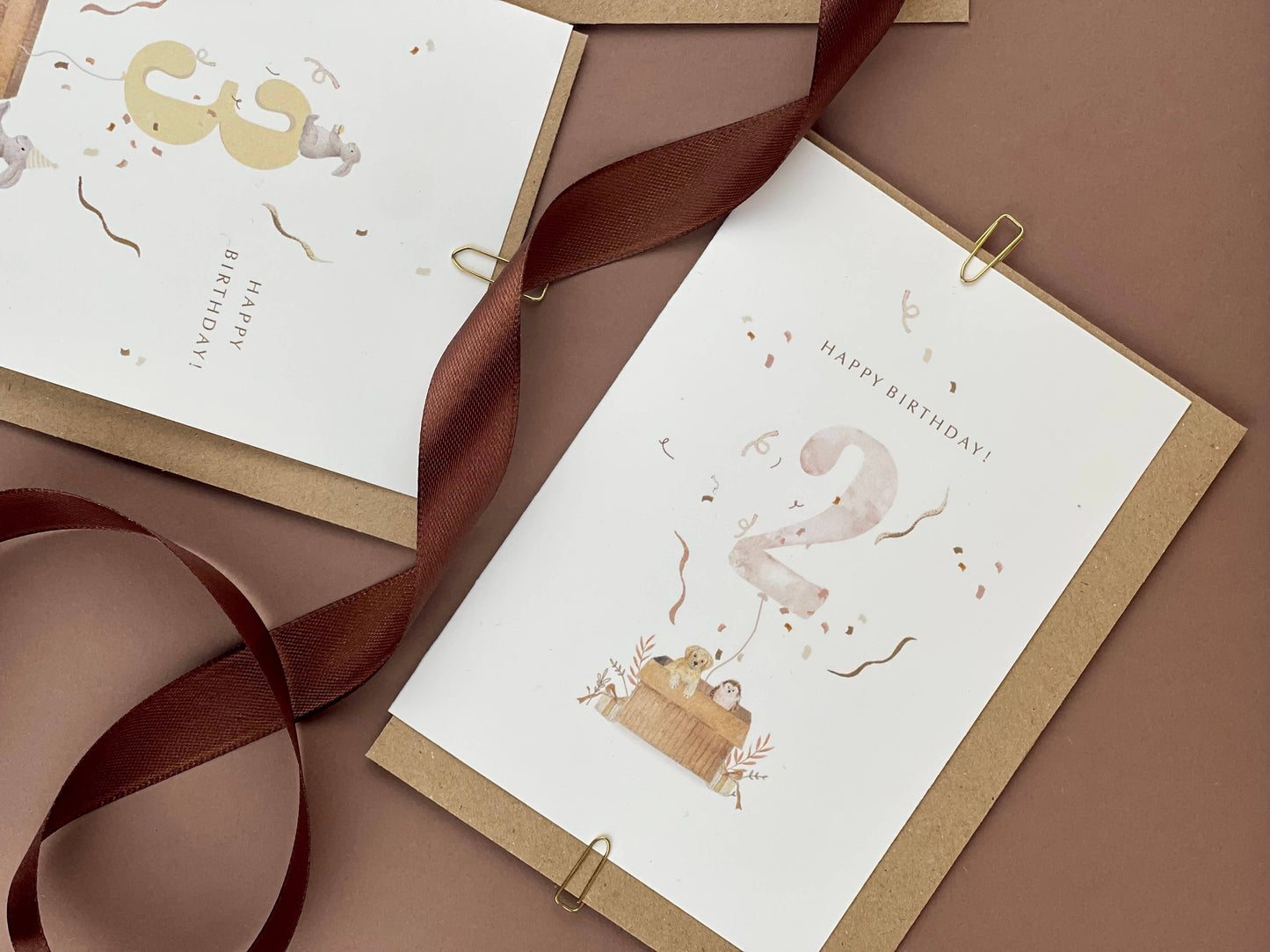 Little Roglets - 2nd Birthday Card | Kids Birthday Card | Special Age Cards