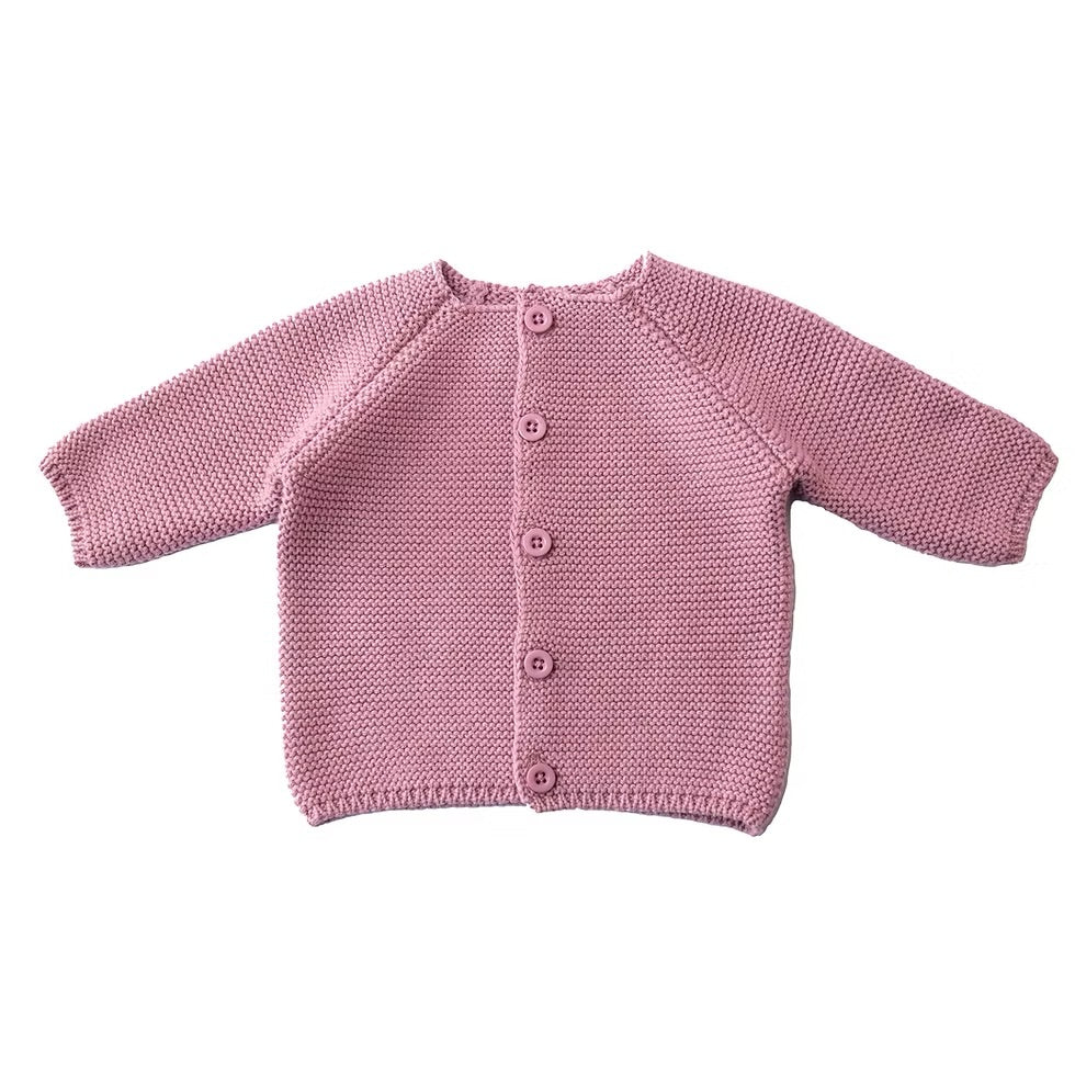 Toffee Moon Bubble Cardigan Dawn Pink