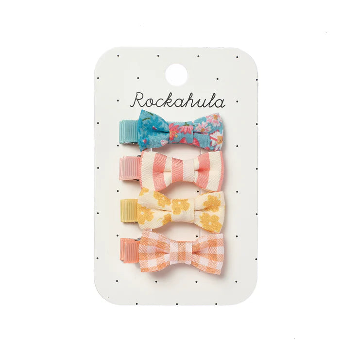 Rockahula Heidi Floral Mini Bow Clip Set