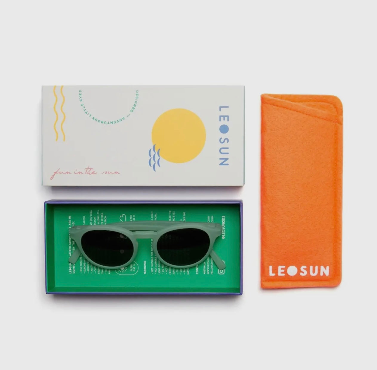 Leosun - Kids Sunglasses 0-2 years | Sage