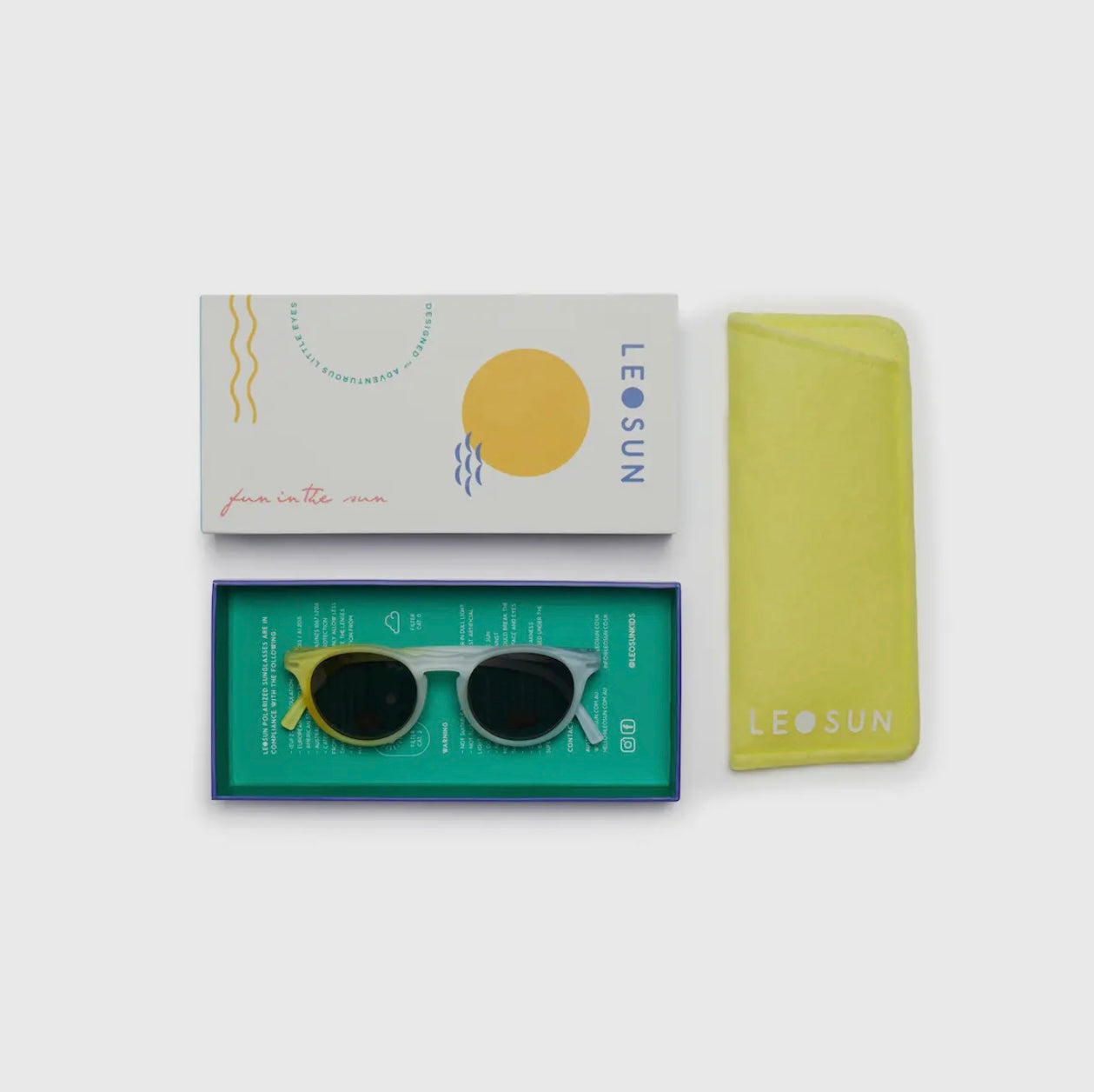 Leosun - Kids Sunglasses 0-2 years | Colour Fade
