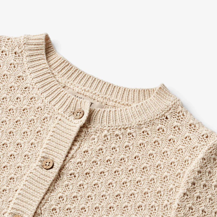 WHEAT Knit Cardigan Magnella