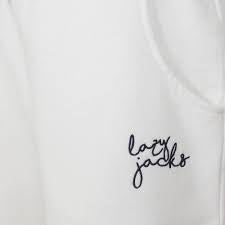 Lazy Jacks Girl's Sweat Shorts- White