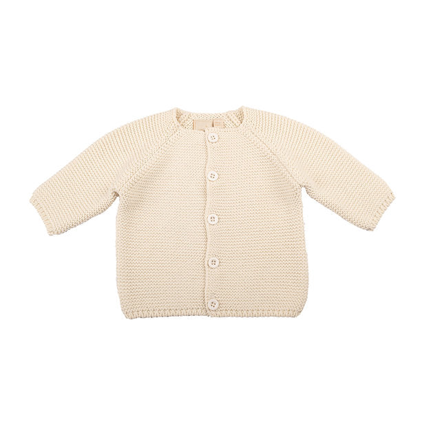 Toffee Moon Cream Bubble Cardigan