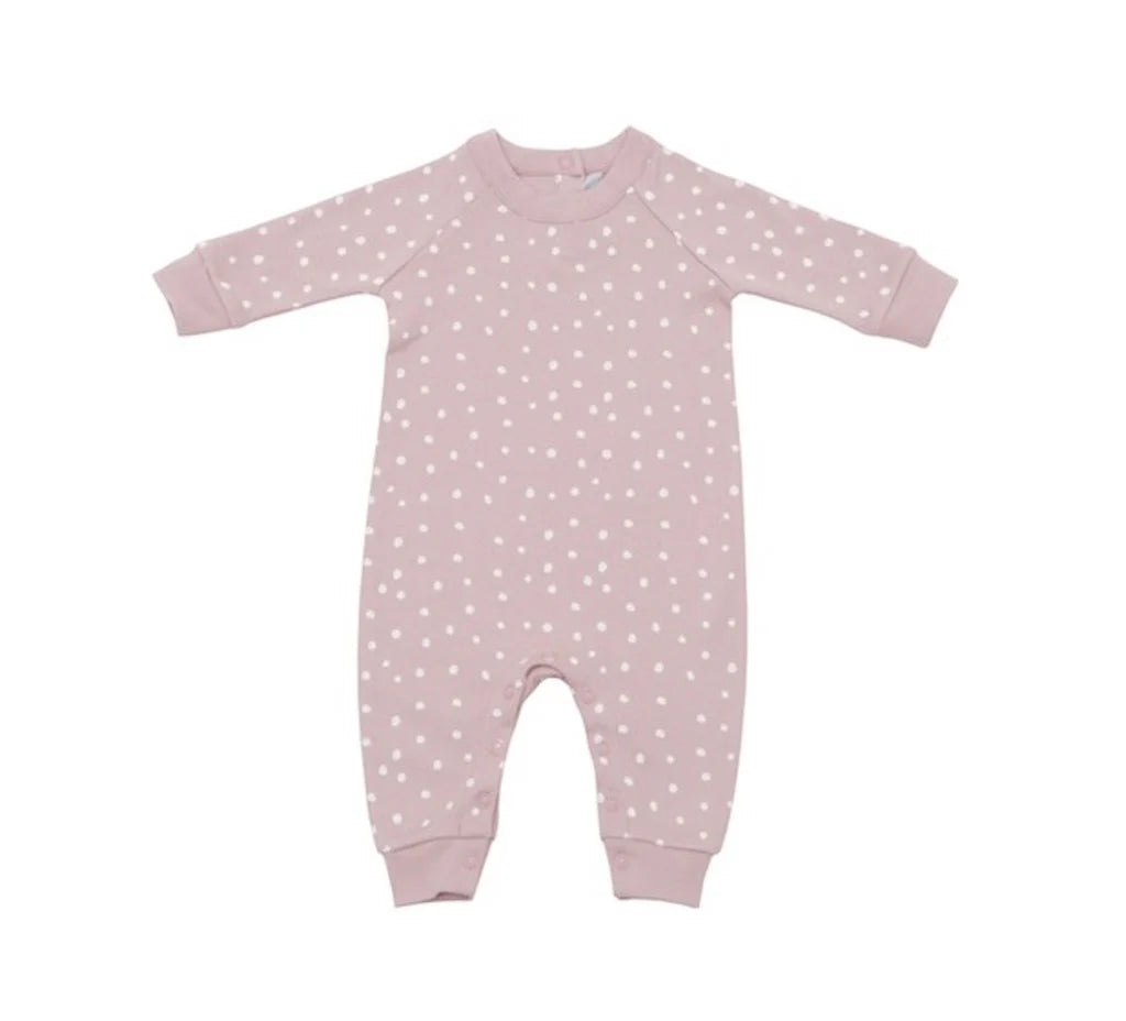 Bob & Blossom Old Rose & White Spot All-in-one