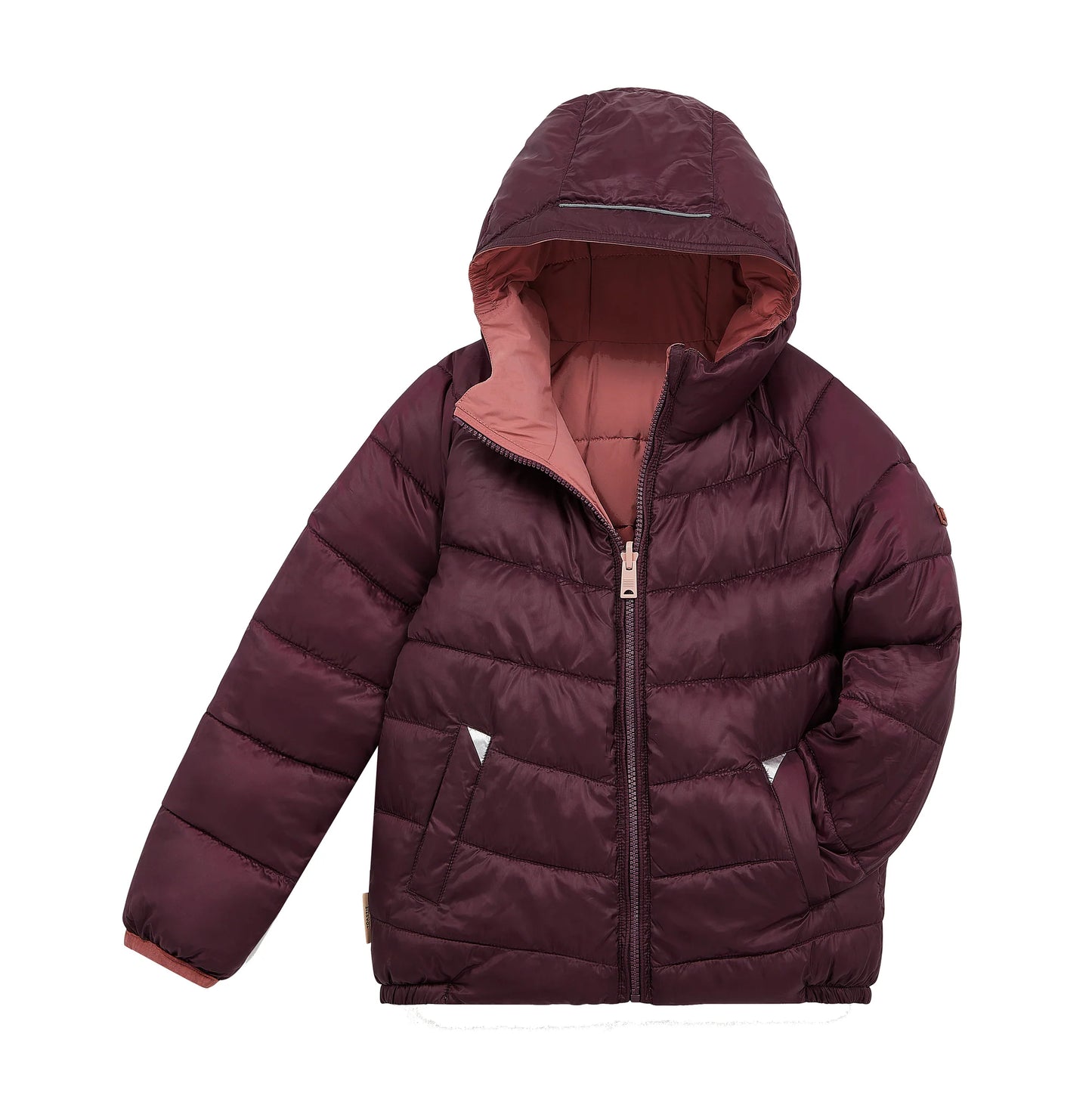 TOASTIE Damask Pink, Black Cherry Ecoreversible Puffer