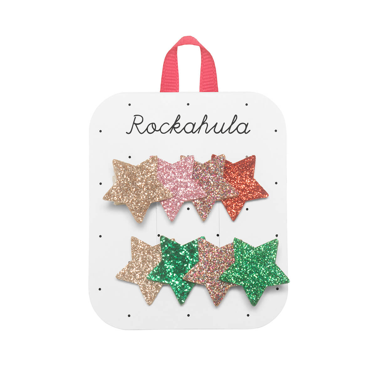 Rockahula Jolly Glitter Star Clips