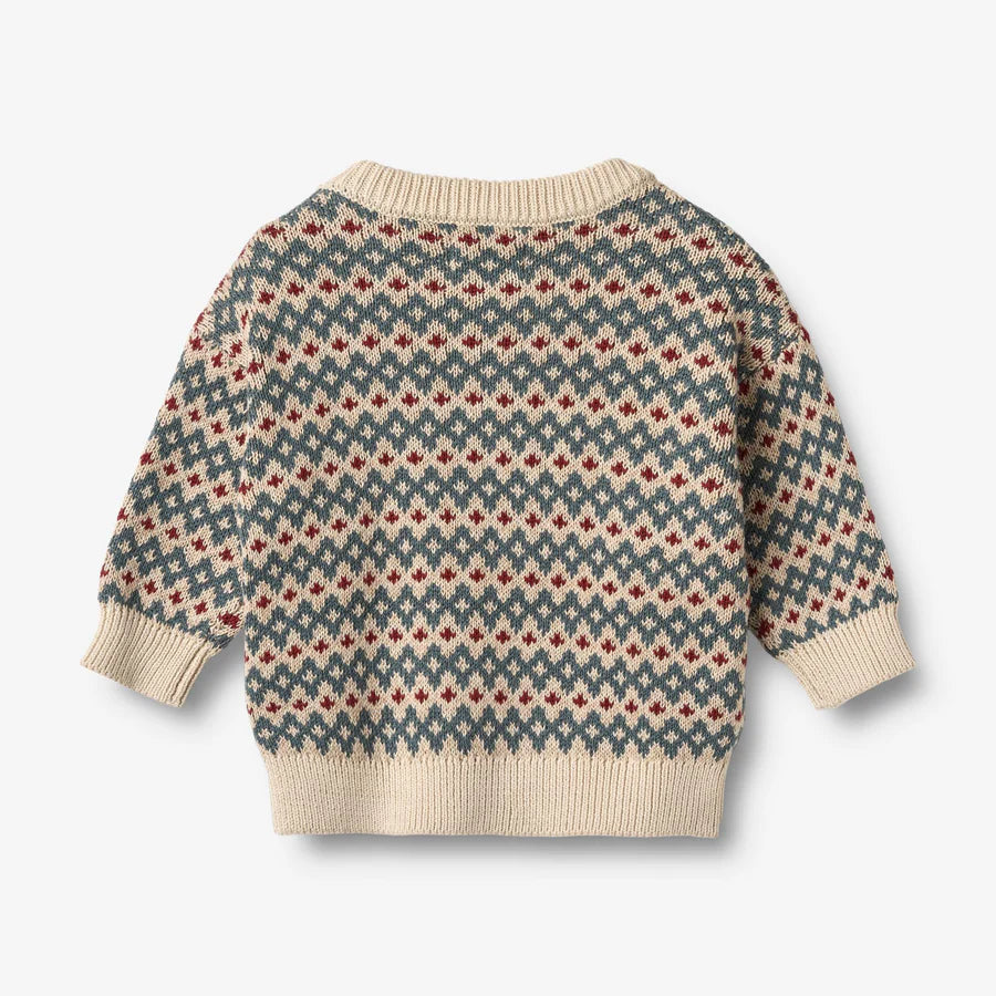 WHEAT Jacquard Pullover Harlow