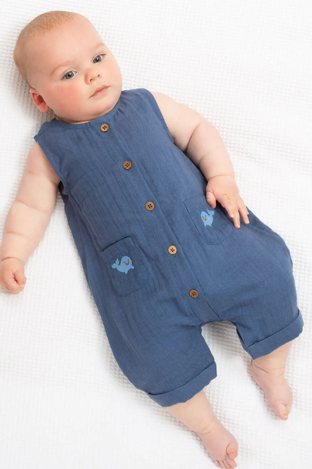 Kite Little Whale Dungarees