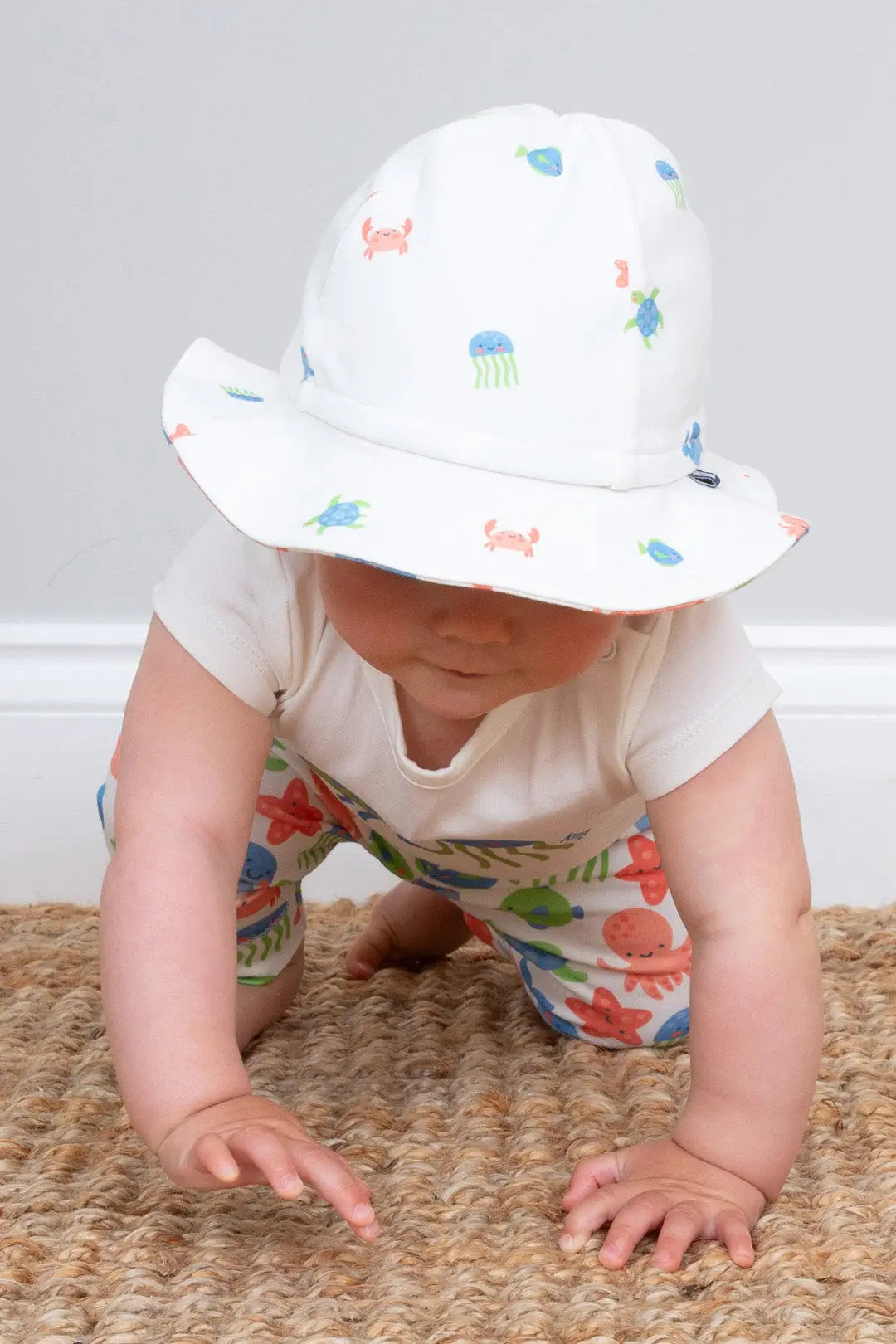 Kite Under The Sea Sun Hat