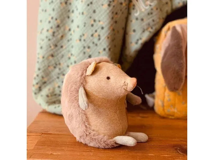 Moulin Roty Musical Hedgehog Trois Petits Lapins