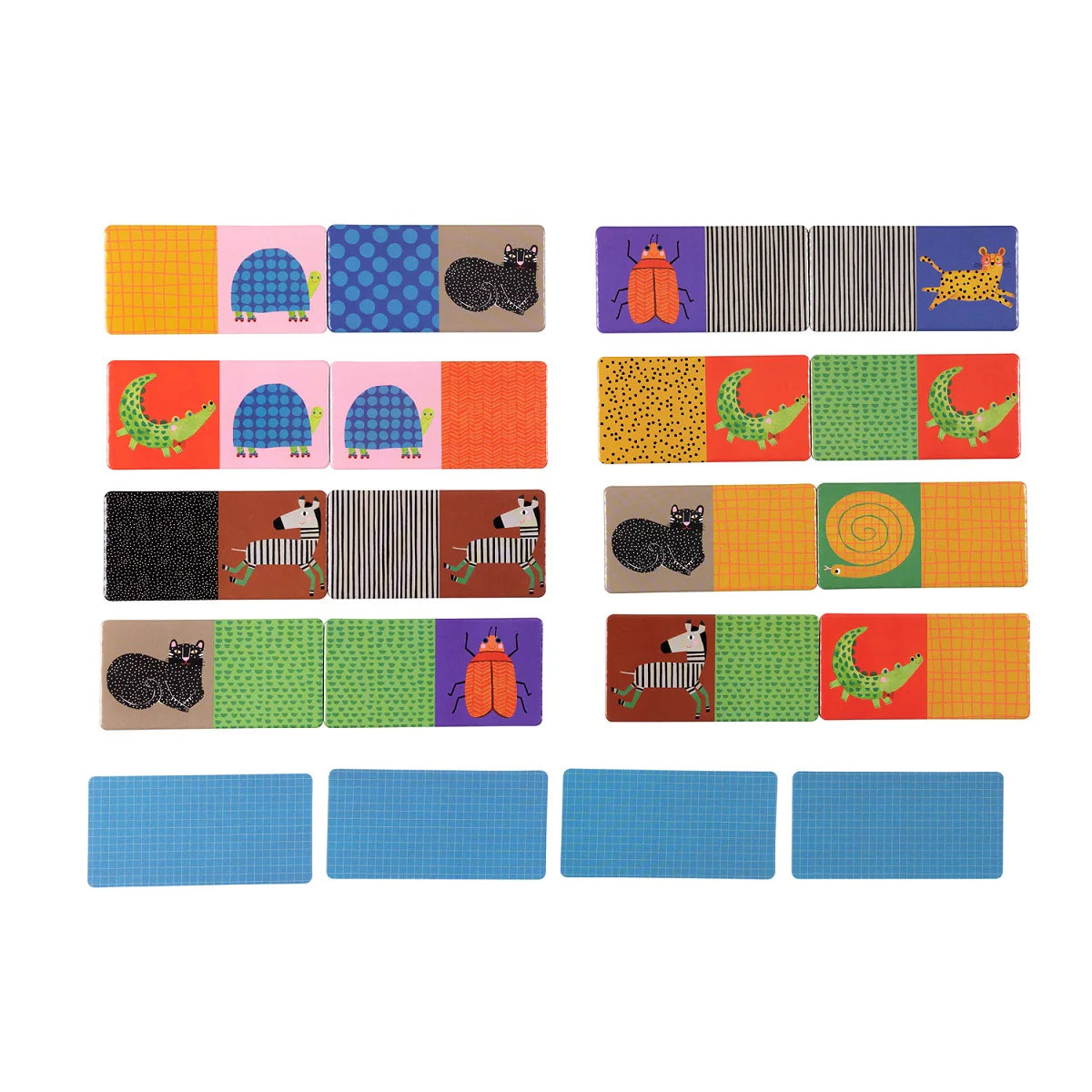 Moulin Roty Patterns dominoes Les Toupitis