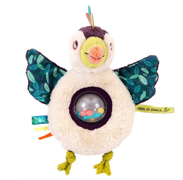 Moulin Roty Pakou Bead Rattle Dans La Jungle