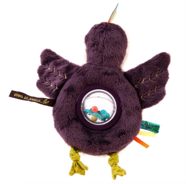 Moulin Roty Pakou Bead Rattle Dans La Jungle