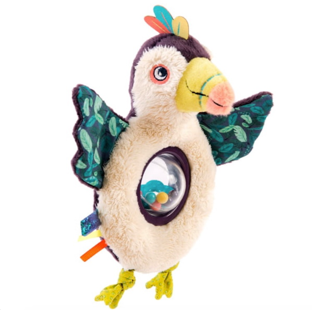 Moulin Roty Pakou Bead Rattle Dans La Jungle