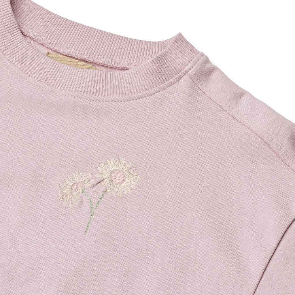 WHEAT Sweatshirt Embroidery Eliza