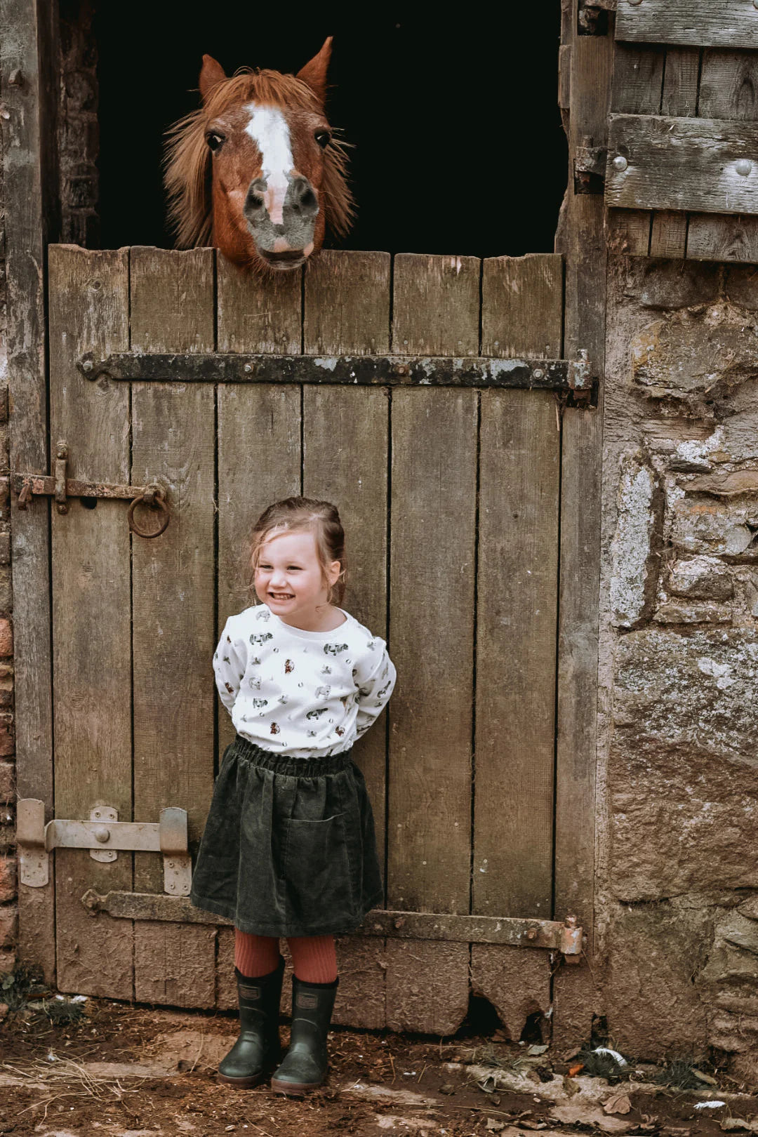 The Little Stamford Co. Pony Long Sleeved T-shirt