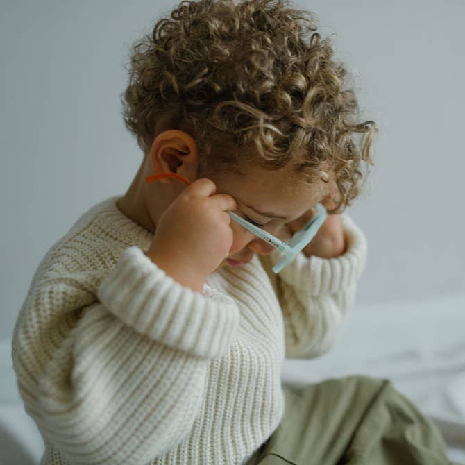 Leosun - Baby & Toddler Sunglasses 0 - 2 years | Blue Fade
