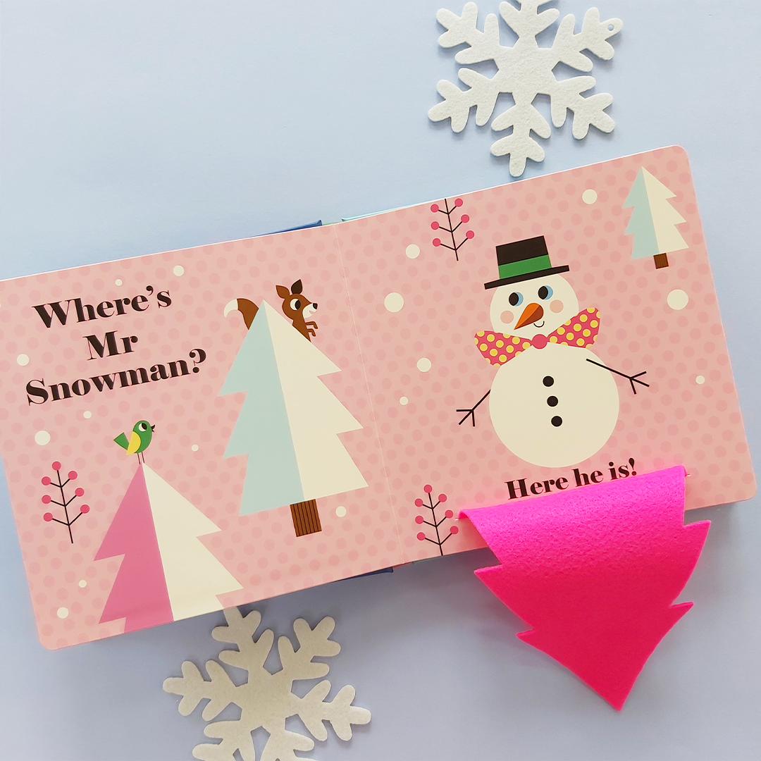 Nosy Crow - Felt Flaps: Where's Santa Claus?