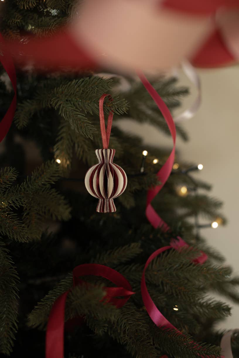 Avery Row - 3D Paper Tree Decorations, Set 6 - Sweeties