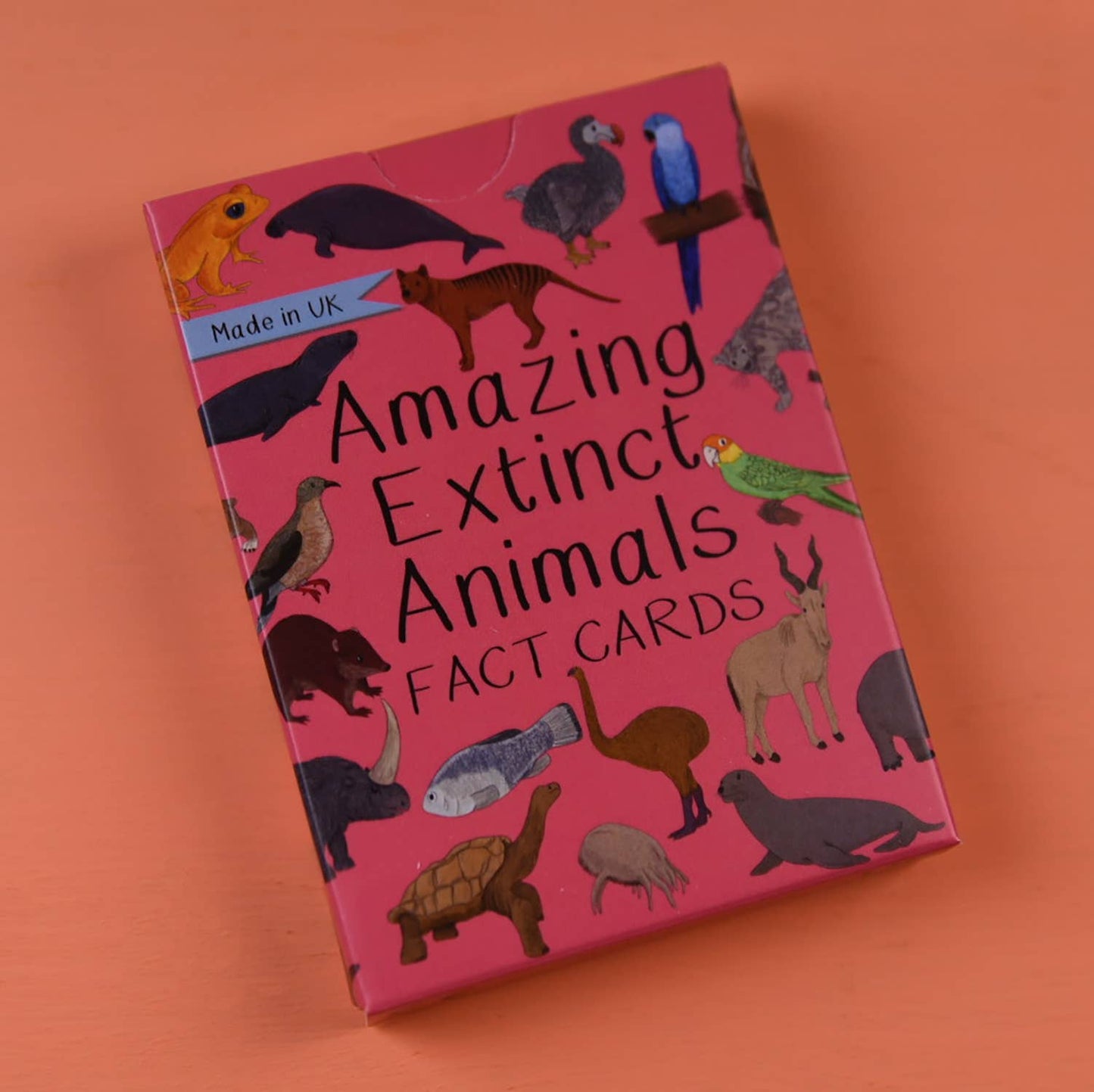 Button & Squirt - Amazing Extinct Animals Fact Cards