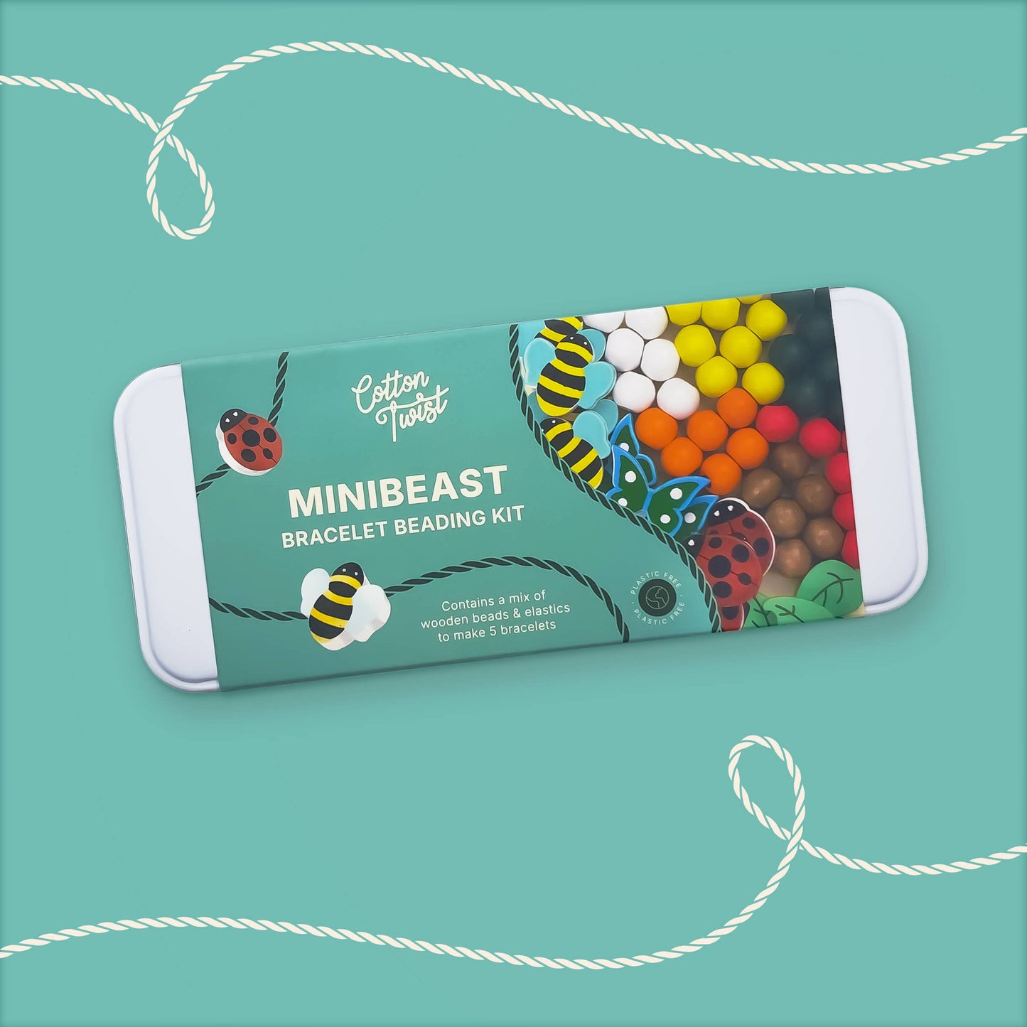 Cotton Twist - Minibeast Bracelet Bead Kit