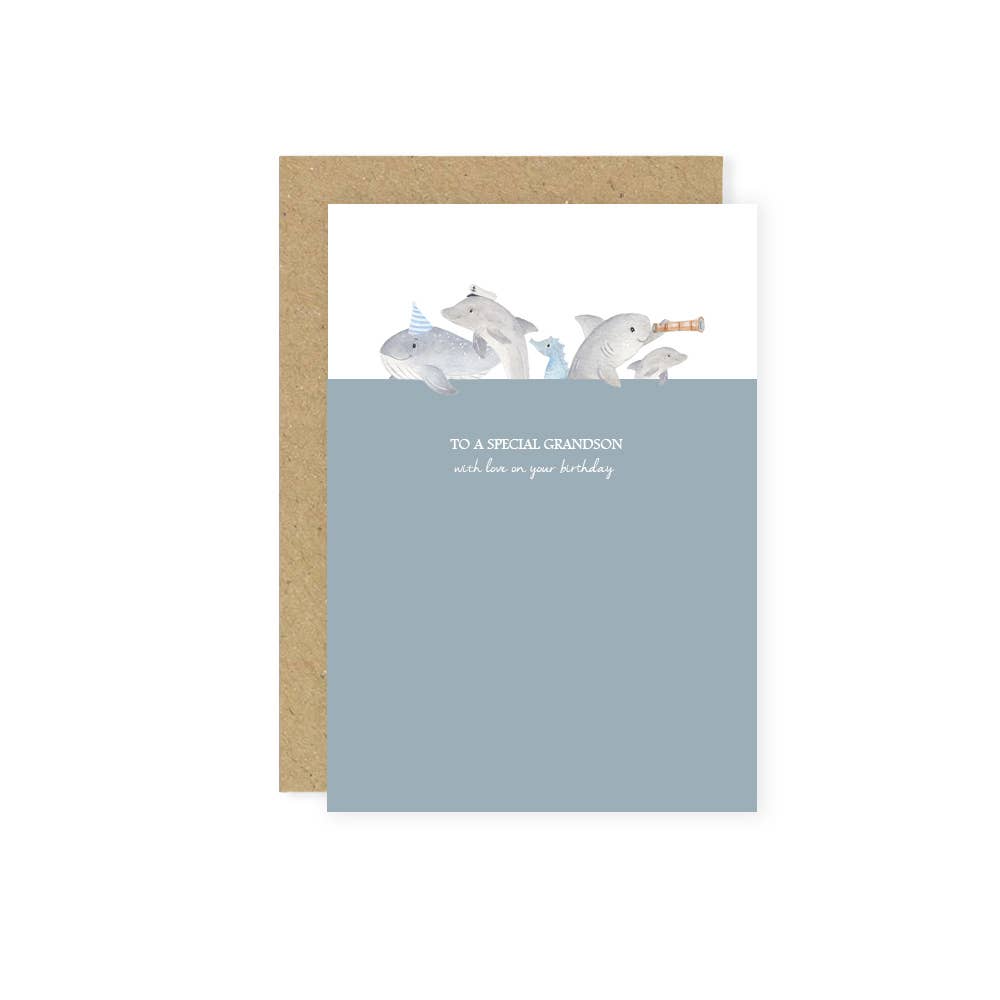 Little Roglets - Grandson Birthday Card | Relations Card | Kids Birthday Card