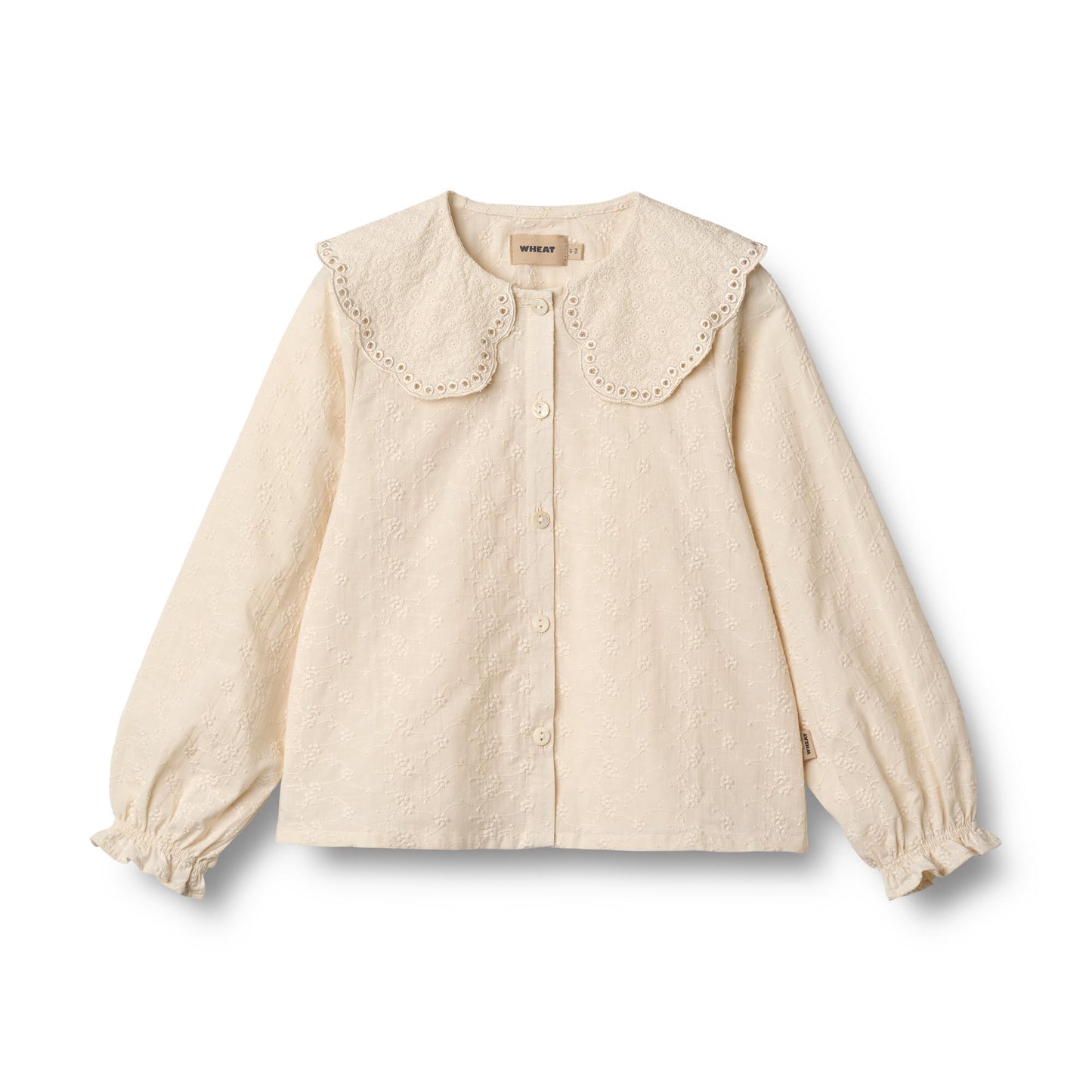 WHEAT Long Sleeved Blouse Flora