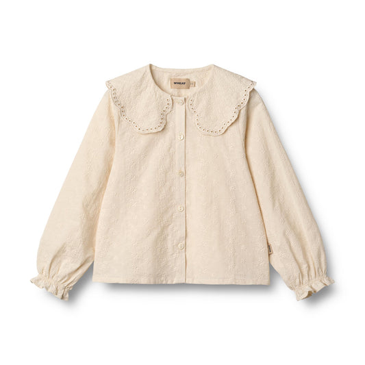 WHEAT Long Sleeved Blouse Flora