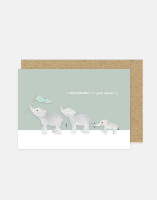 Little Roglets - Congratulations on Your New Baby Card | New Parent Cards