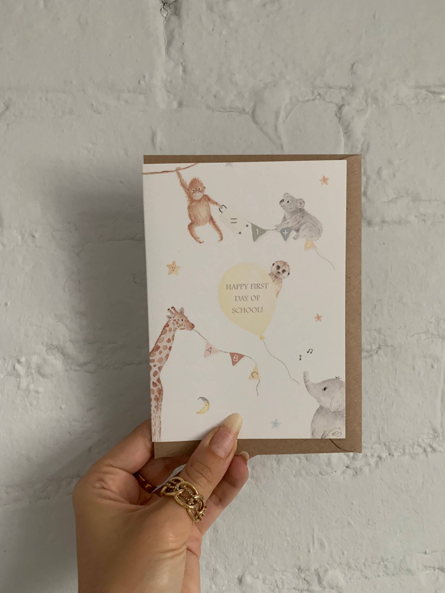 Little Roglets - First Day of School Card | Back to School | Greeting Cards
