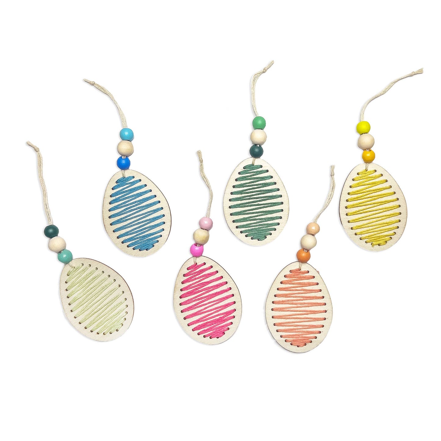 Cotton Twist - Springtime Stitches Egg Decoration Kit - Easter Craft Kit