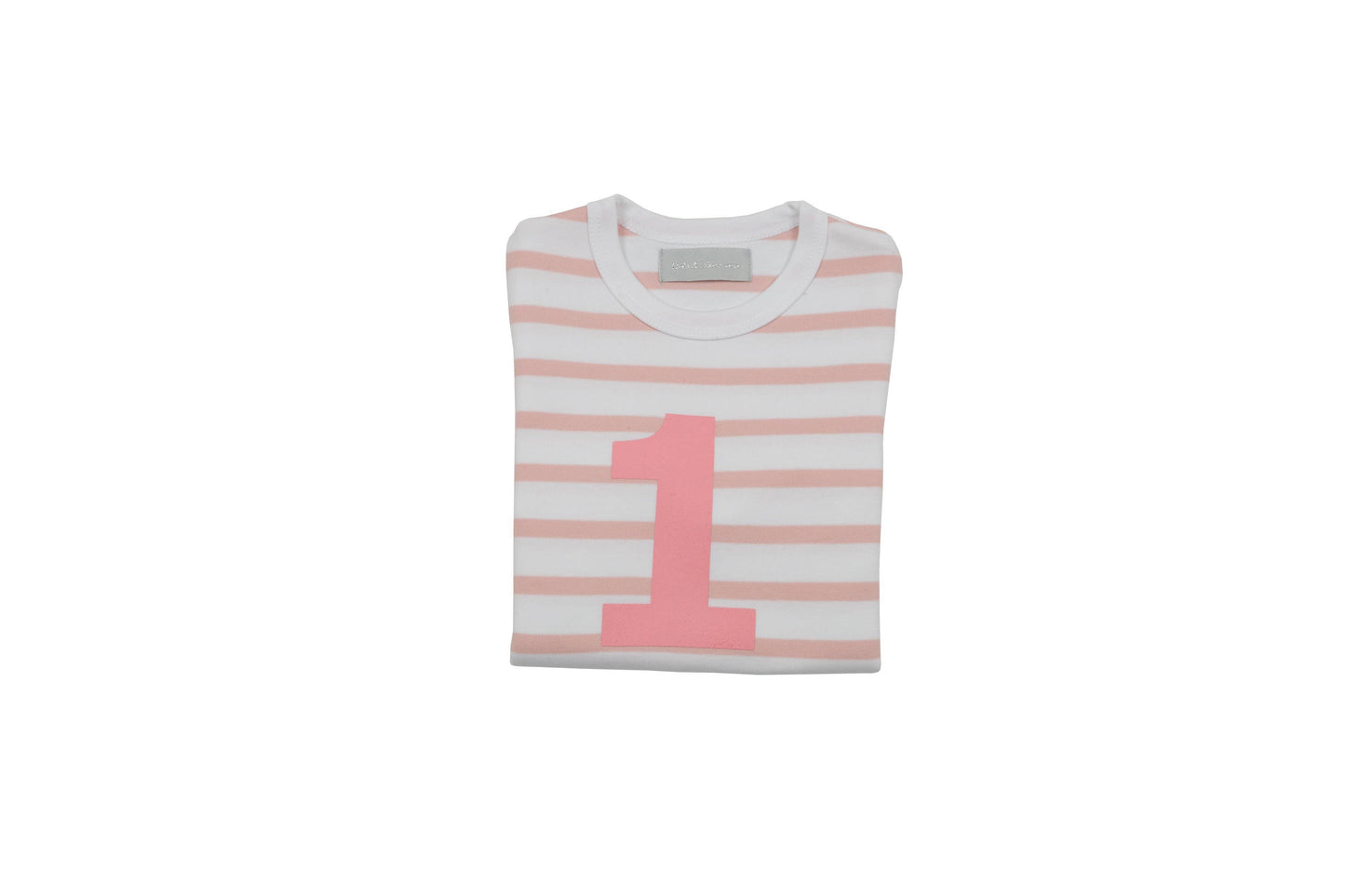 Bob & Blossom Dusty Pink & White Number 1 T-Shirt