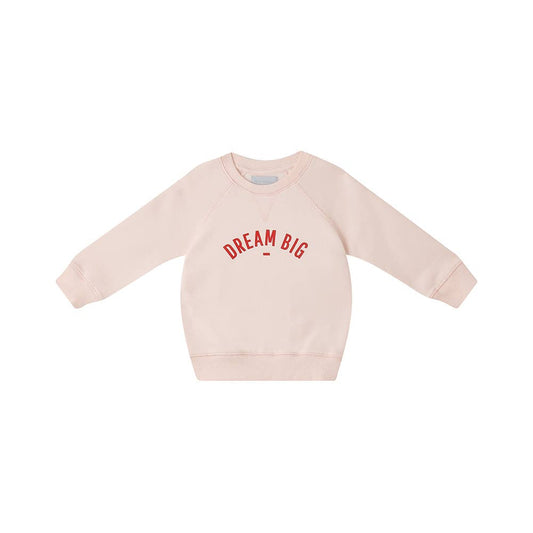Bob & Blossom - Powder Pink 'Dream Big' Sweatshirt