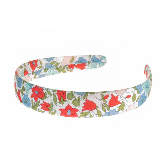 Verity Jones London - Large Liberty Poppy & Daisy Alice Band