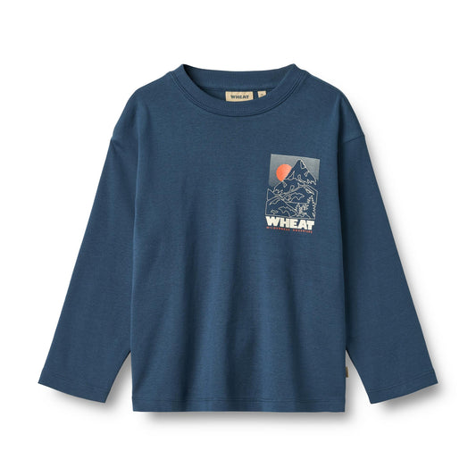 WHEAT Long Sleeve T-Shirt Print Dixie