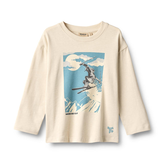 WHEAT T-Shirt L/S Dixie Print