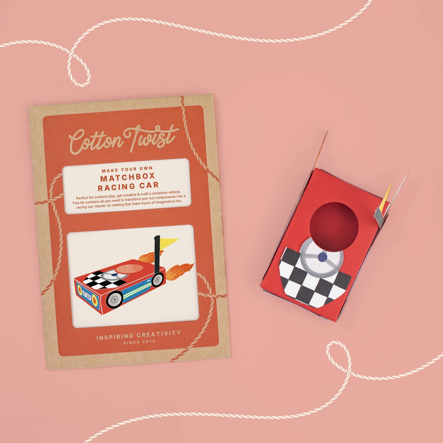 Cotton Twist - Make Your Own Matchbox Racing Car
